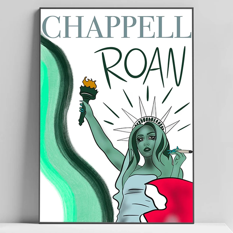 Colorful Chappell Roan Wall Art - Chappell Roan Shop